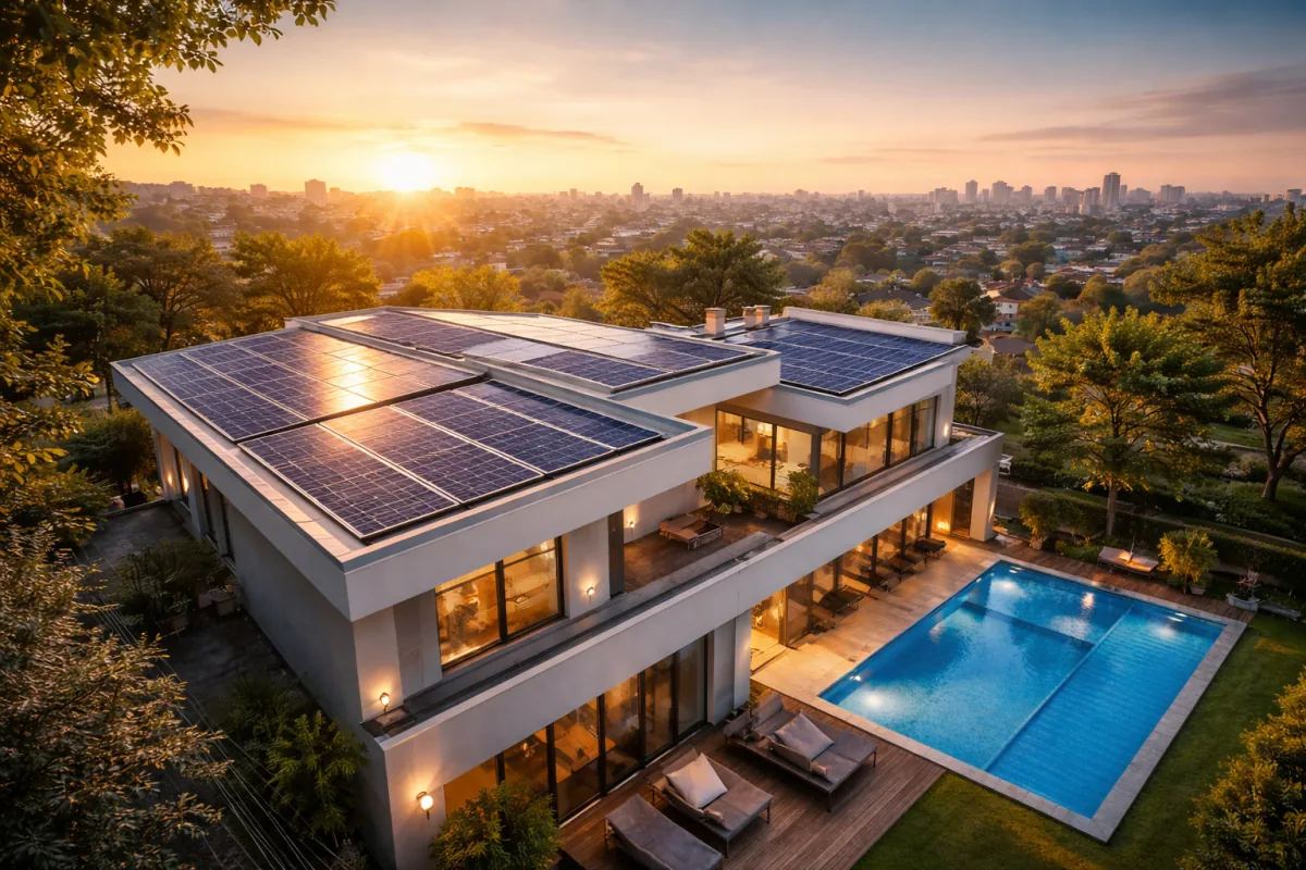 Projeto residencial NYAK Energia Solar em Curitiba